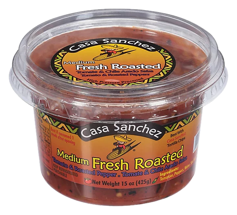 Fresh Roasted tomato salsa