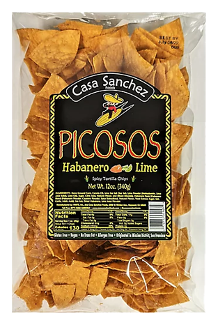 Picosos habanero lime tortilla chips